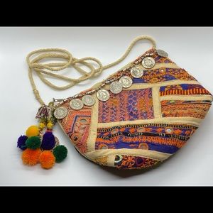 Antik-batik cross body purse